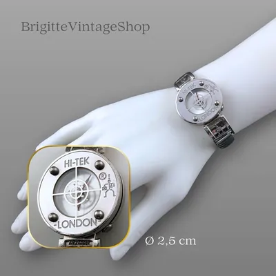 Hi-Tek Armbanduhr Fadenkreuz, Alexander London, 90er Sammlerstück